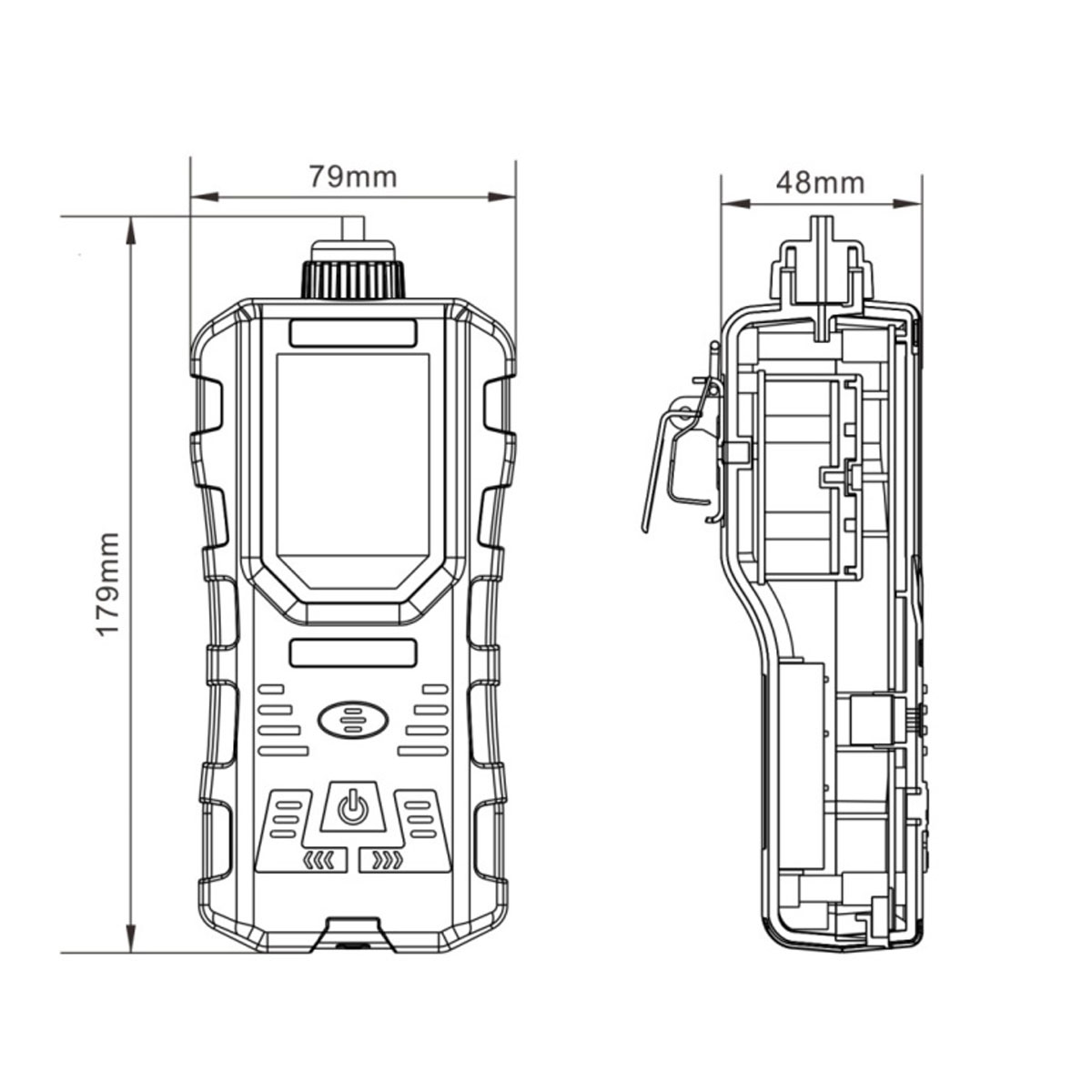 S316便攜式氮氧化物氣體檢測報警器